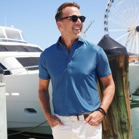 Collars & Co. NWT Featherweight Flex Polo Original Fit - Size XL - Picture 2 of 3